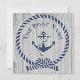 Familje- eller båtflottan i Namn, Anchor Rope Naut