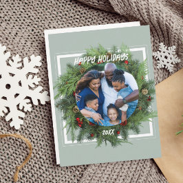 Familje julkort Anpassad mall