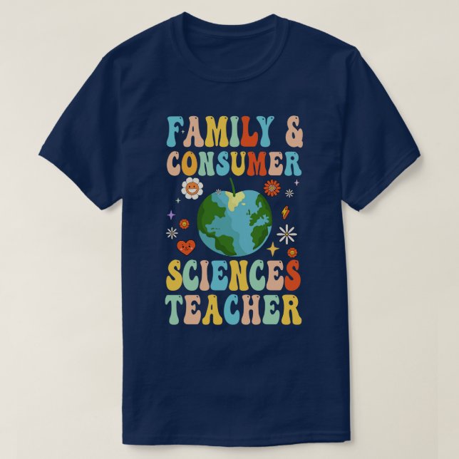 Familje- och konsumentforskarfakultet t shirt (Design framsida)