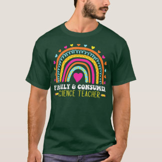 Familje- och konsumentforskarlärare t shirt