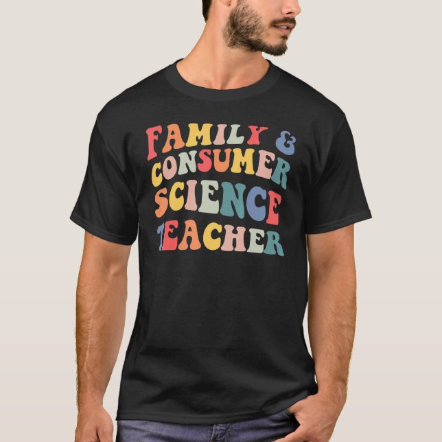 Familje- och konsumentforskningsteamet för lärare  t shirt (Framsida)