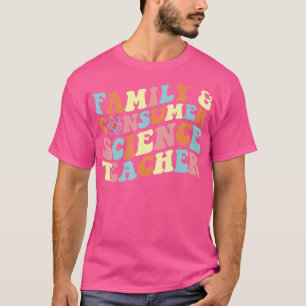 Familje- och konsumentvetenskapsfakter Lärare Retr T Shirt