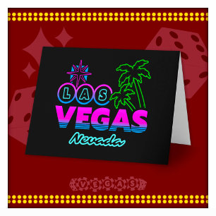 Familje Semester Resa Souvenir Las Vegas Semester Kort