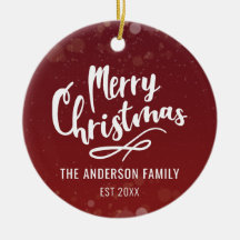 Familjeåret Namn Modern Personlig jul