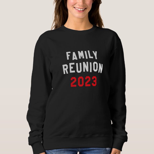 Familjeåterförening 2023 - enkel text t shirt (Framsida)