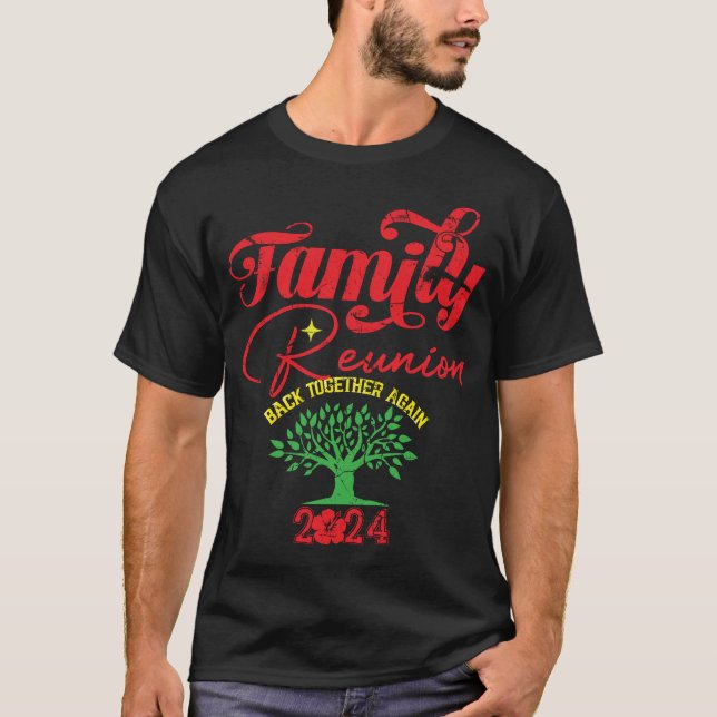 Familjeåterförening 2024 Återigen matchande T Shirt (Framsida)
