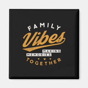 Familjeåterförening 2025 Family Vibes Skapar minne Magnet