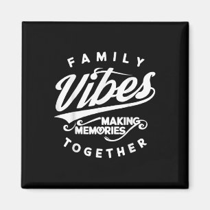 Familjeåterförening 2025 Family Vibes Skapar minne Magnet