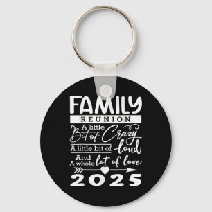 Familjeåterförening 2025 Funny Family Älskare Nyckelring