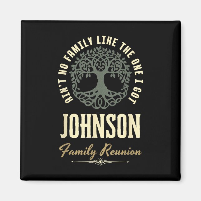 Familjeåterförening 2025 - matchande design - John Magnet (Framsidan)