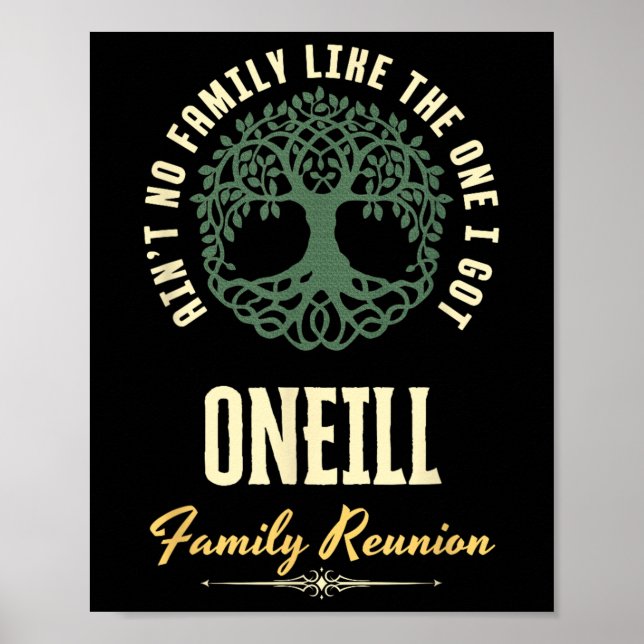 Familjeåterförening 2025 - matchande design - Onei Poster (Framsidan)