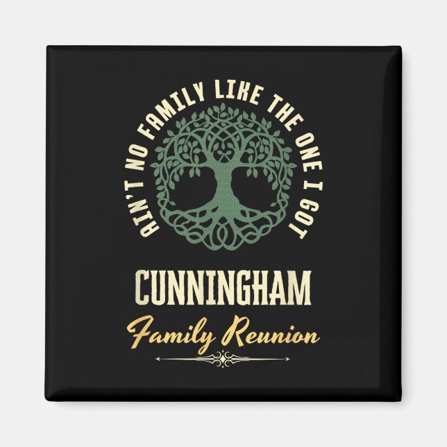 Familjeåterförening 2025 Matching Design - Cunning Magnet (Framsidan)