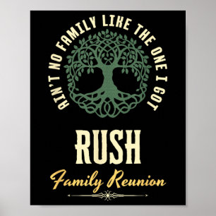 Familjeåterförening 2025 - Matchningsdesign - Rush Poster