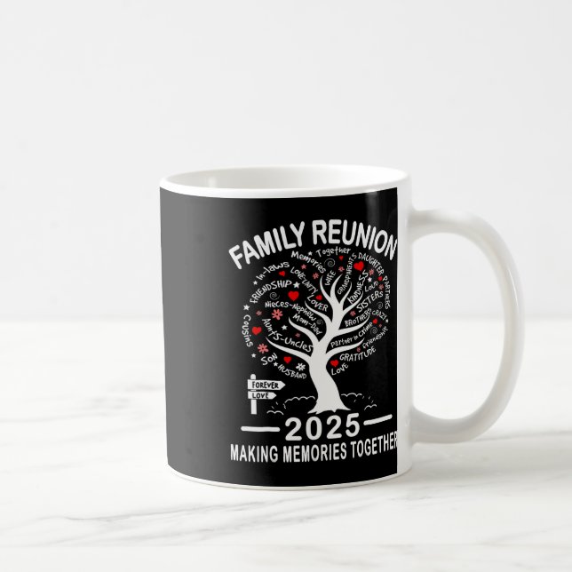 Familjeåterförening 2025 Shirt Family Matching Reu Kaffemugg (Höger)