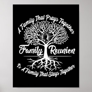 Familjeåterförening A Family Prays Together Poster