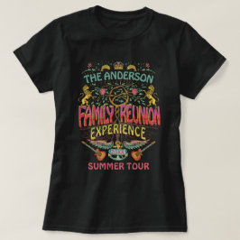 Familjeåterförening band Retro 70-årskonsert Logot T Shirt