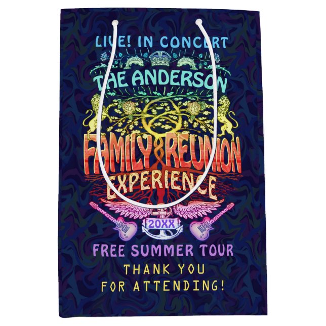 Familjeåterförening band Retro 70s konsert Tack v2 (Framsidan)