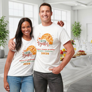 Familjeåterförening bättre tillsammans Anpassad Na T Shirt