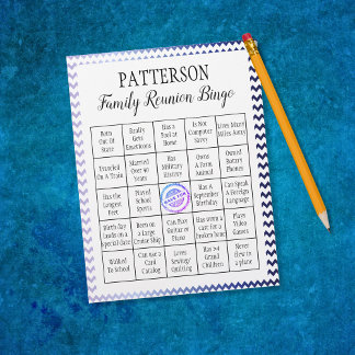 Familjeåterförening Bingo Game | Chevron