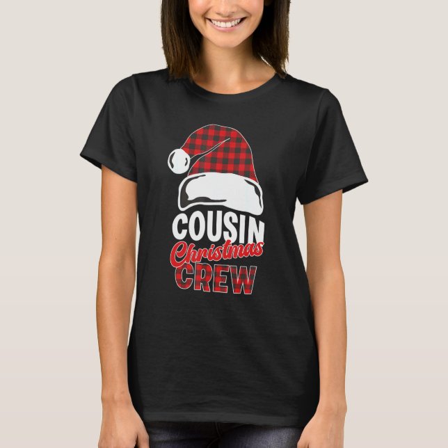 Familjeåterförening Cousins Kids Vuxnor jul Cousi T Shirt (Framsida)