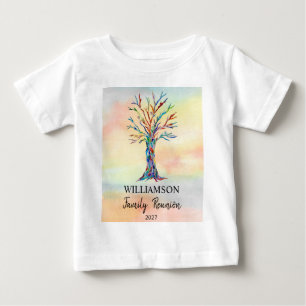 Familjeåterförening Familj Träd Baby mellan och Sh T Shirt