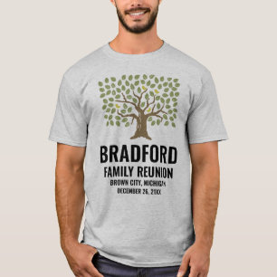 Familjeåterförening för anpassningsbar Personli T Shirt