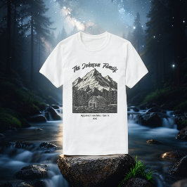 Familjeåterförening för Cabin & Peaks Anpassningsb T Shirt