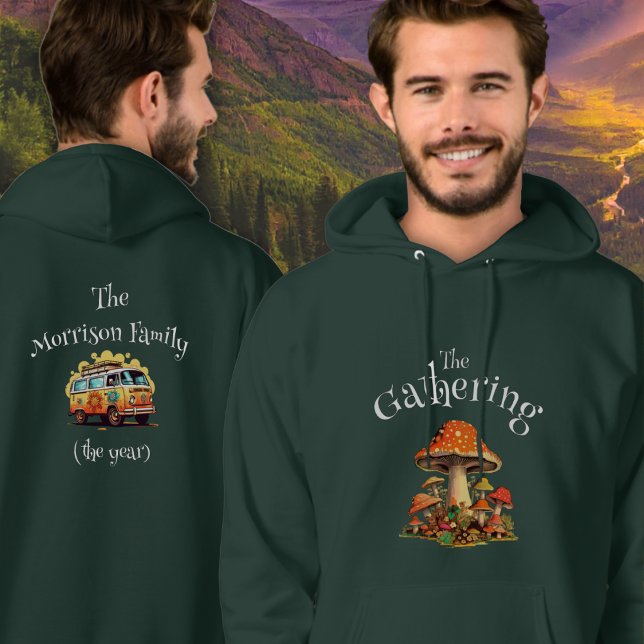 Familjeåterförening för svampar i personligens Rol Hoodie (Skapare uppladdad)