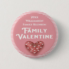 Familjeåterförening för Valentine Heart Award Knapp