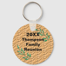 Familjeåterförening Grönt Träd Grenar Keepsaké