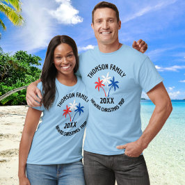 Familjeåterförening Hawaii Julavacation T Shirt
