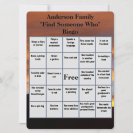 Familjeåterförening hittar någon som Bingo Sunset