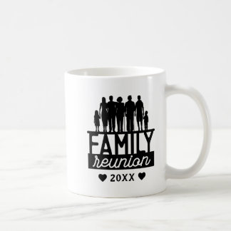 Familjeåterförening i Namn Kaffemugg