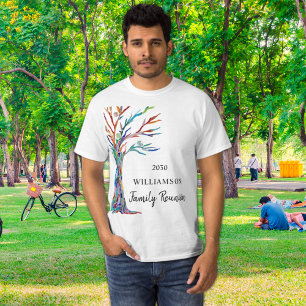 Familjeåterförening i Träd T Shirt