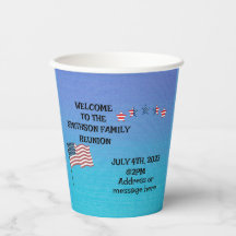 Familjeåterförening juli 4:e temapartyet