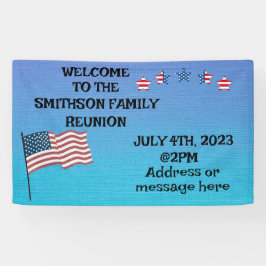 Familjeåterförening juli 4:e temapartyet