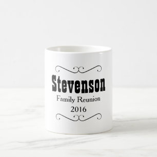Familjeåterförening Keepsaké med blomning Kaffemugg