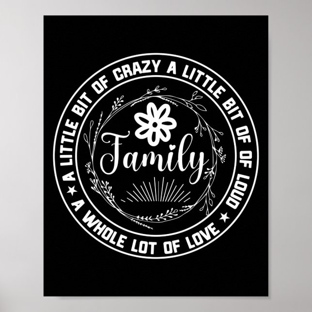 Familjeåterförening lite galet poster (Framsidan)