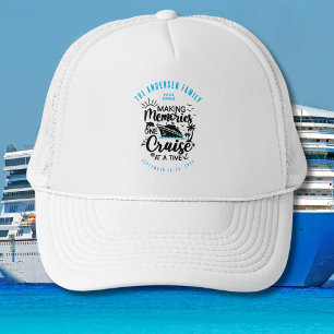 Familjeåterförening Matching Monogram Group Hats Keps