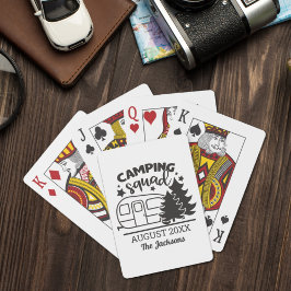 Familjeåterförening med campinggrupp/släpfordon oc casinokort