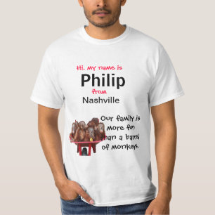 Familjeåterförening, personlig t shirt