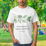 Familjeåterförening, Personlig T Shirt<br><div class="desc">Den här snyggtens familj återförenas T-shirt med vattenfärgsgrej. Enkelt anpassade. Ta bara bort datumet om du vill använda T-tröjan i många år. Använda Verktyg i Design om du vill ändra texten storlekt, stil eller färg. Eftersom vi skapar vår teckning kommer du inte att hitta just den här bilden från andra...</div>