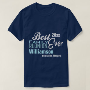 Familjeåterförening Picnic Barbecue Party Bästa T Shirt