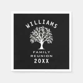 Familjeåterförening Sommar Vacation Road Resa Cool Pappersservett