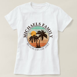 Familjeåterförening Sommarsolset Beach Handflatan  T Shirt