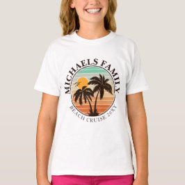 Familjeåterförening Sommarsolset Beach Handflatan  T Shirt