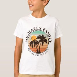 Familjeåterförening Sommarsolset Beach Handflatan  T Shirt