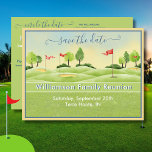 Familjeåterförening Spara datum Golf-Klubben QR-ko Meddelande Vykort<br><div class="desc">Välja ett vattenfärgskort som meddelar Familjeåterförening med detta Spara vykortet för datum. Information på baksidan om du vill inkludera återföreningswebbplats och webbplats QR-kod,  om du vill. Alla speciella förfrågningar eller designfrågor,  skicka bara en chatta eller ett e-postmeddelande till charmdesignstudio@rcn.com så hjälper vi oss gärna.</div>