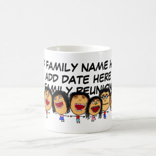 Familjeåterförening, Tecknad Kaffemugg