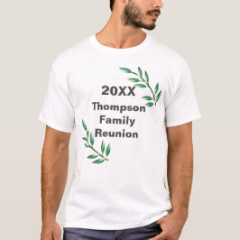 Familjeåterförening Träd Grenar Lövs Keepsaké T Shirt